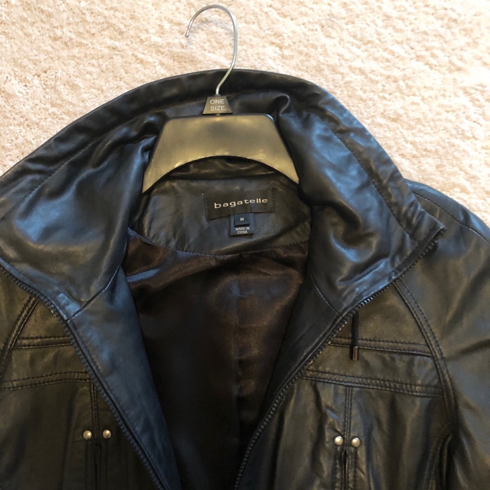 Italian leather jacket - Picture 2 of 7